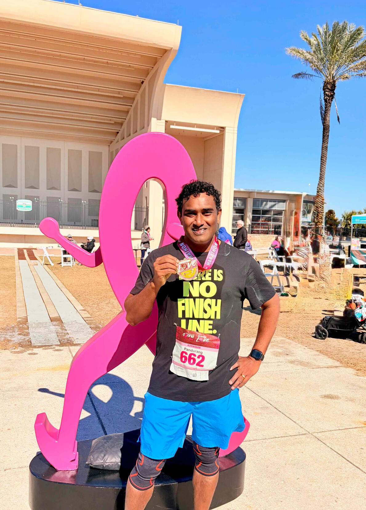 Marathon finisher Marathon finisher